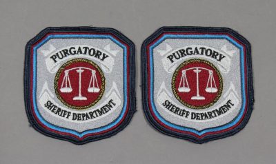 PURGATORY SHERIFF DEPARTMENT PATCHES (2)